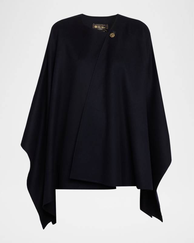 Renata Double-Face Cashmere Cape